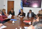 Diputados justicialistas se reunieron con la secretaria de Empleo de la Provincia.