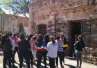 Villa Chepes: Alumnos del ISFD Rosario Vera Peñaloza visitan Museo de los Caudillos.