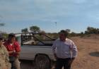 Intendente Departamental: visitó parajes Primera Agua, Los Chañaritos y Agua del Leon.