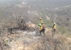 Lograron controlar el incendio en Chepes a casi dos semanas de su inicio.