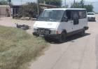 Chepes: Trafic impacta con motocicleta.