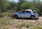 La Rioja: Impresionante vuelco de un auto en ruta 141 dejó tres heridos.