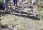 Distrito La Laguna: Mantenimiento y reparación de caminos vecinales.