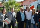 Antonio Godoy presente en la entrega de ambulancia para el Hospital Luis Pasteur.