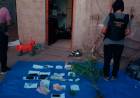 Policía de la Provincia y Gendarmería secuestran droga y dinero en efectivo en Barrio Susana Quintela.