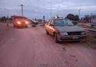 Choque entre un automóvil y una motocicleta en Ruta Nacional 38.