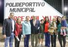 Inauguraron el nuevo Polideportivo en la localidad de Tello