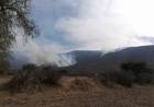 Incendio en el Cerro Negro Departamento Independencia