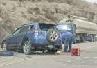 Mujer octogenaria murió tras impactar su camioneta contra el cerro