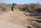 Trabajos de reparación de caminos en el interior departamental