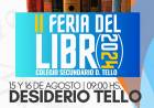 2º Edición de la Feria Escolar del Libro en el colegio secundario Desiderio Tello