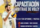 Chepes: Capacitación en arbitraje de voley