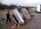 Accidente en ruta 38, cerca de las 20 hs de este viernes 6/09, pasando Punta de los Llanos