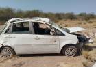 Chamical: Volcó un auto por Ruta Provincial N° 29