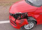 Patquia: Un auto fue embestido por otro auto, que se dio a la fuga