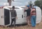 Ulapes: No hubo heridos en el vuelco de una camioneta de APOS