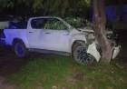 Milagro: Conductor ebrio chocó contra un árbol, tenía 1,64 g/l de alcohol en sangre