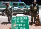 Gendarmería secuestró cocaína en Talamuyuna