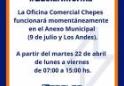 Chepes: EDELAR atenderá temporalmente en oficinas anexas de la municipalidad 