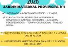 El Jardín Maternal abrió las inscripciones para el ciclo lectivo 2026