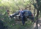 Vuelco de un automóvil camino al Dique de Olta: una mujer resultó con lesiones leves