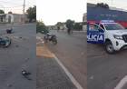 Chepes: Un joven detenido tras atropellar a dos motociclistas y fugarse en pleno centro