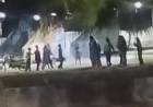 Chepes: Disturbios entre estudiantes en el predio del ferrocarril