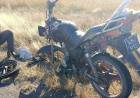 Accidente en Chepes: dos motociclistas heridos tras caer por un bache en Ruta 141