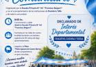 Declaran de Interés Departamental al Banderazo Comunitario de Desiderio Tello