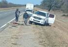 Un menor fue trasladado al hospital tras un vuelco en Ruta 38