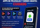 La Policía de La Rioja advierte sobre los riesgos de las aplicaciones gratuitas de películas y series
