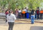 Ambil: padres se manifestaron frente a la Escuela N.º 156 para exigir mejoras edilicias