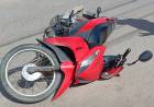 Una motociclista sufrió lesiones tras chocar con un perro en Chepes
