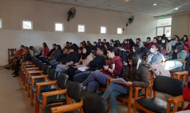 Se concretó la disertación sobre discapacidad y deporte en la Sede Chepes de la UNLaR.