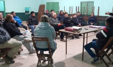 Portezuelo: En una reunión en la Sociedad Rural informan sobre remate.
