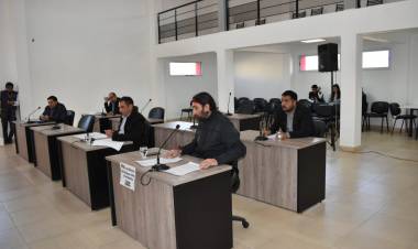 Sesión Ordinaria del Concejo Deliberante correspondiente a este jueves 25 de agosto.