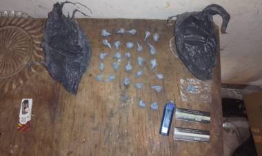 Tras orden de allanamiento por droga arrojó resultado positivo en Chepes.