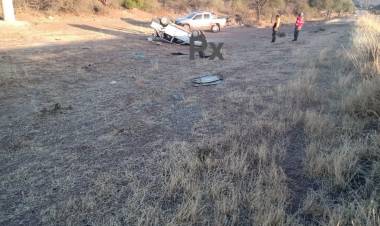 Olta: Vuelco en la Ruta Nacional N°79.