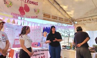 Chepes: brindaron información sobre el cáncer de mama en el marco del mes aniversario.