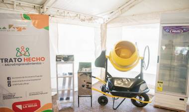 El Gobierno Provincial sigue apoyando el trabajo y crecimiento de microemprendedores.