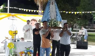 Fiesta Patronal de la Virgen del Valle en la localidad de Desiderio Tello.