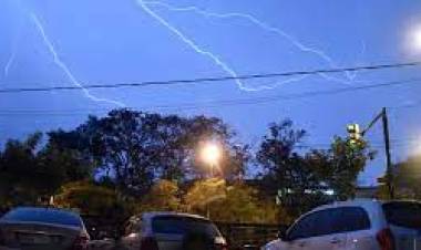 Alerta naranja por tormentas en el sur de la Provincia.