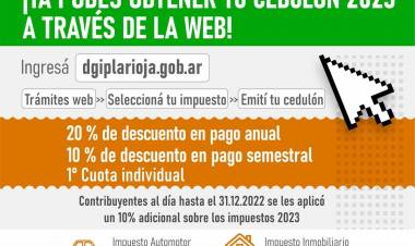 DGIP: ya se pueden abonar los impuestos al Automotor y al Inmueble 2023 con descuentos y modalidades de pago.