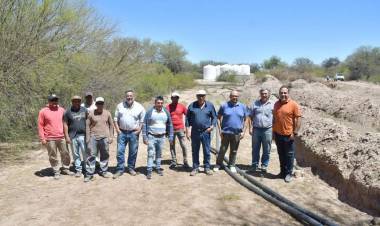 El gobierno provincial avanza en la diagramación de obras de agua y energía.