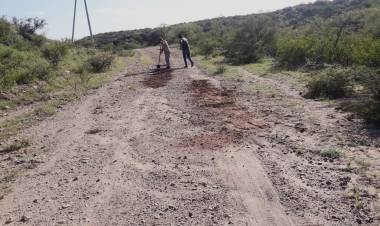 Secretaria Del Interior: Dio comienzo el arreglo de caminos en la zona rural.