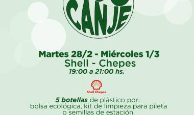 Campaña Ecocanje organizada por la Secretaria de Salud Municipal y Programa Municipios y Comunidades Saludables.