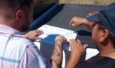 Chepes: espectativa por la construccion de la nueva terminal de omnibus.