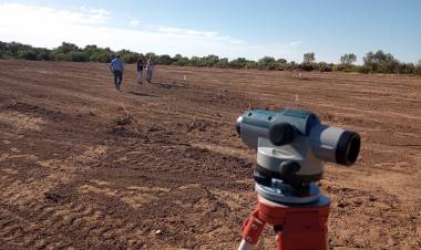 Nueva Terminal de Omnibus: Dan inicio a las tareas de nivelacion y medicion del terreno.