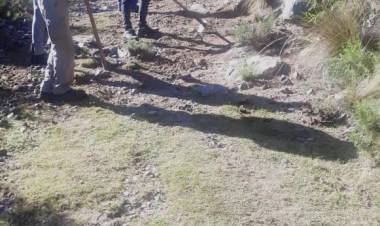 Distrito La Laguna: Mantenimiento y reparación de caminos vecinales.