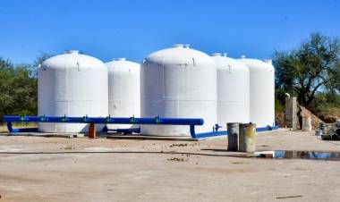 Nueva Planta Potabilizadora: Ministro Scaglioni recorrio importantes obras hidricas en Chepes.